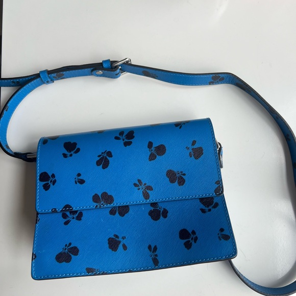 GANNI Accordion Cross Body Bag, Marina - Picture 10 of 15